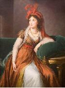 eisabeth Vige-Lebrun Portrait of Princess Galitzin oil painting on canvas